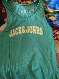 Jack & Jones Green Tank Top