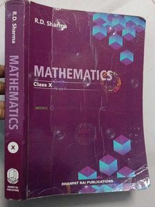 RD Sharma mathematics class 10