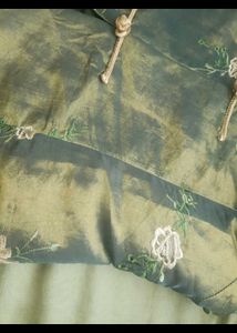 Chinese Cheongsam Sage Silk Jacket