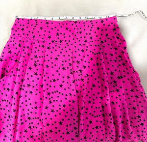 High-waist Palazzo Pants in Pink Colour