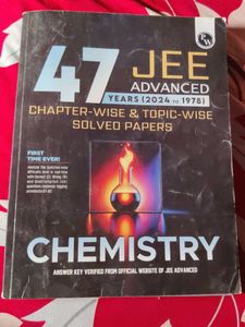 47 Years JEE Advanced Chemistry Solved Papers