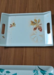 Floral Serving Tray