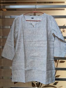 Striped Cotton Kurta