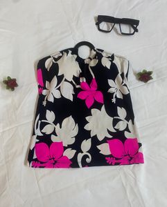 Floral Halter Top