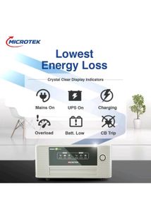 Microtek Inverter - Lowest Energy Loss