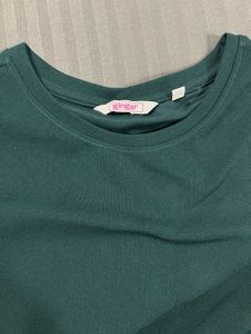 Green Puff Sleeve Top
