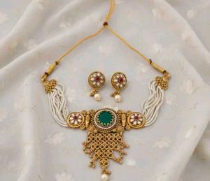 Choker Kundan Necklace Set