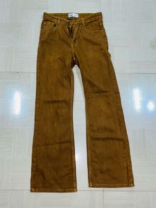 Kids Brown Flare Jeans