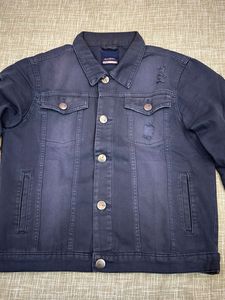 Men's Black Denim Jacket