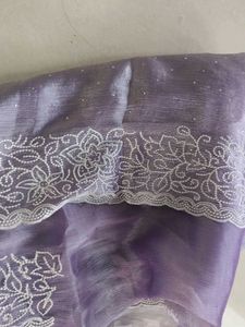 New Tissue Silk...With Blouse.. Latest Fashion..