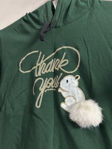 Cute Green Squirrel Hoodie