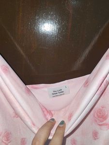 New with tag - Pink Mini Slip Dress fro