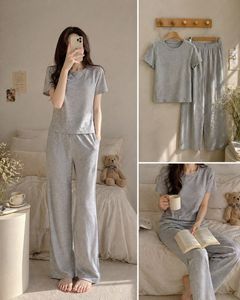 Comfortable Grey Pajama Set