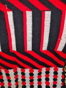 Patterned Knit Sweater