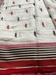 Used super soft pure cotton saree
