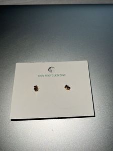 H&amp;M Gold Tone rose Earrings