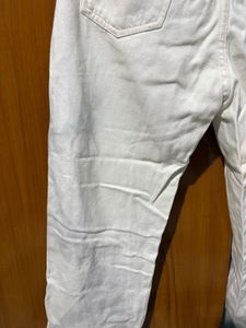 White Wide Leg Jeans