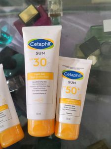 Cetaphil Sun Lotions SPF 30 &amp; 50 x 1