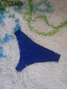 Victoria Secret Blue Thong