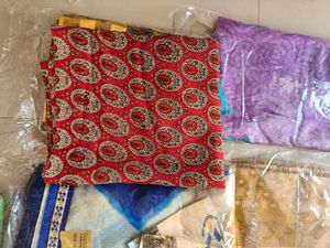 Assorted Sarees Collection set of 6