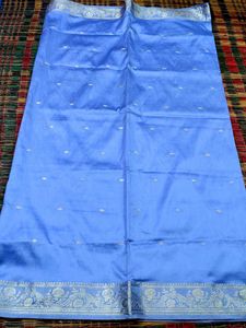 Beautiful Blue Silk Saree