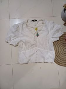 SALE!!!! White Crop Top