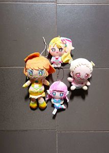 Cute Anime Plush Doll Set