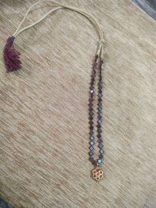Exquisite Beaded Necklace with Pendant