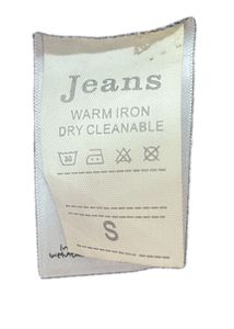 Wide Leg Denim Jeans with Studded Pockets