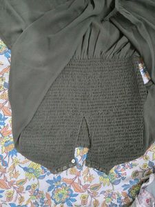 Chic Smocked Peplum Top