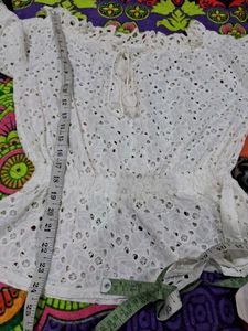 Off-Shoulder Lace Top