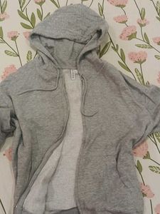 H&amp;M Grey Zip Hoodie
