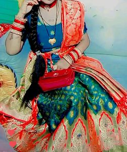 Banarasi Lehna With Balus Long Duppatta