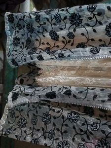 SHEER MAXI SHRUG