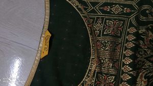 AURELIA Gold Printed Festive Kurti