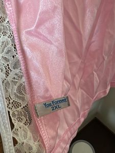 new Pink Lace Trim Nightgown