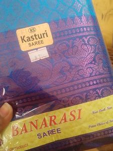 Fix Price Banarasi Silk Embroidery Saree