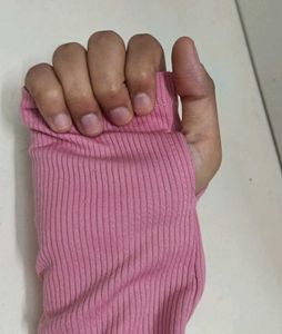 🌷Pink Thumb Hole Top🌷