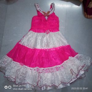 Cute Pink Party Dress