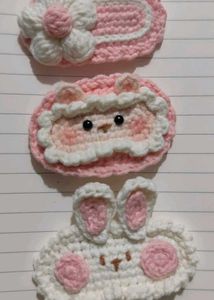 Cute Crochet Hair Clips