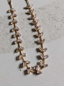 Sparkling Crystal Butterfly Necklace
