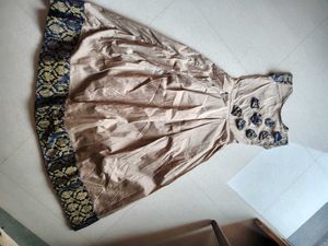 Elegant Ethnic Gown with Embellishments