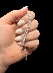 Sparkling Rhinestone Tennis Bracelet