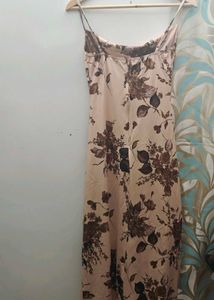 Floral Print Slip Dress