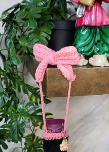 Handmade Crocheted Lip Balm Pouch
