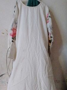 beautiful flower print froc