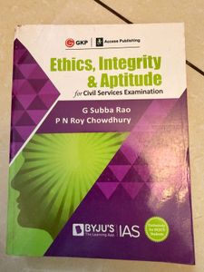 Ethics, Integrity & Aptitude for Civil Services Ex