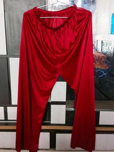 Sexy Satin Two Piece Night Suit