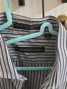 Men's Striped Dress Shirt