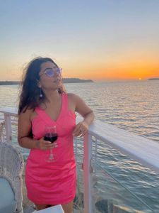 Vibrant Pink Sleeveless Mini Dress